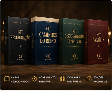 Kits Alfabooks: Restauração, Caminhos do Reino, Discernimento Espiritual e Família